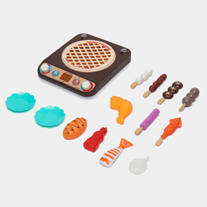 مینی اجاق گاز باربیکیو برقی 13 قطعه MINI ELECTRIC BBQ OVEN_اسباب بازی